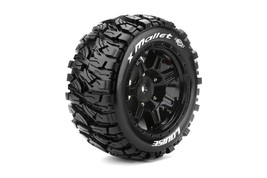 Louise RC MFT X-Mallet Monster Truck Belted Tires Mounted 24mm Hex Kraton 8S (2) - £49.29 GBP