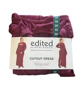 Edited Women&#39;s Size 3X 22W-24W Dress Cutout Long Midi Slit Ribbed Remi B... - $29.78 CAD