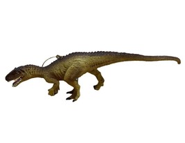 Kurt Adler Dinosaur Ornament Prehistoric Plastic Christmas  Gold Velociraptor  - £8.27 GBP