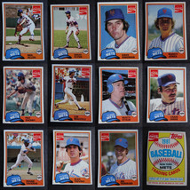 1981 Topps Coca-Cola New York Mets Baseball Cards Complete Your Set U Pick 1-11 - £0.77 GBP
