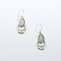 Genuine Fire Opal Earrings, October Birthstone Jewelry, Natural Opal Jew... - £87.28 GBP