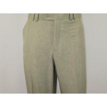 Men 2pc Walking Leisure Suit Short Sleeves DREAMS Plaid Satin 253-04 Sage Green image 8