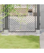 vidaXL Post Bases Square 12 pcs Silver 3.58x3.58&quot; Galvanised Steel - $203.45 CAD