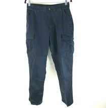 5.11 Tactical Mens Cargo Pants Ripstop Cotton Blend Navy Blue Size M Reg... - $28.91