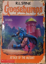 Vintage Goosebumps #25 Attack of the Mutant by R. L. Stine (1994) 1st Edition - £5.00 GBP