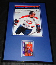 Henri Richard Signed Framed 11x17 Photo Display Montreal Canadiens - £58.25 GBP
