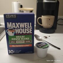 Maxwell House Decaf House Blend Medium Roast Keurig K-Cup Coffee Pods, 1... - $20.78