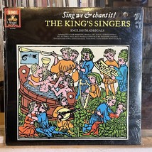 [Classical]~Sealed Lp~The King&#39;s Singers~Sing We &amp; Chant It!~English Madrigals~ - £11.66 GBP