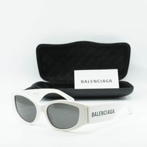 BALENCIAGA BB0258S 003 White/Gray 58-18-145 Sunglasses New Authentic - £209.63 GBP