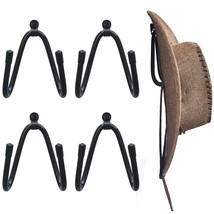 Cowboy Hat Rack Hat Holder Hat Organizer Hat Wall Mount - 4/Pk No Hat - £20.77 GBP