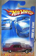 2008 Hot Wheels #70 All Stars 1965 PONTIAC GTO Purple Variation w/Chrome 5 Spoke - £7.33 GBP