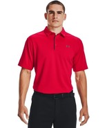 New Under Armour Men&#39;s Tech Polo Red Performance Golf  UA L, XL, XLT, XX... - $488.90 MXN+
