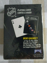 NHL Playing Cards Hockey Canadian Teams NEW SEALED Bicycle Authentic - $15.85