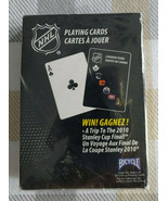 NHL Playing Cards Hockey Canadian Teams NEW SEALED Bicycle Authentic - $15.85