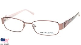New Skechers Girl&#39;s Sk 1523 Sbrn Satin Brown Eyeglasses Glasses 47-16-130 B26mm - £26.87 GBP