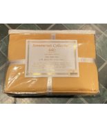 Sommerset Collection 100% PIMA Cotton 6 Piece King Bedding Set *Gold* e2 - $103.93 CAD