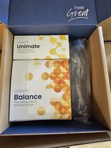 NEW unicity Feel Great BALANCE 60ct packs and UNIMATE 30ct Lemon w/ Bottle - £151.87 GBP