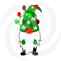 Gnome 14a-Digital ClipArt-Art Clip-Gift Tag-Notebook-Holiday-Scrapbook-B... - $93.67 MXN