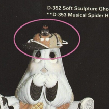 Musical Spider Hat Ceramic Mold Dona 353 for Dona 352 Ghost 4x4 - £19.68 GBP