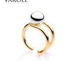 Ouble line knotting midi rings for women gold silver color 100 copper anillos ring thumb155 crop
