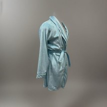 Chuckie Goodnight Robe Bathrobe Youth XL Soft Blue Pockets Rhinestones Bath - £11.03 GBP