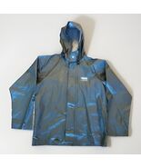 Viking Journeyman Jacket Mens Small Hooded Waterproof 4125J Green Oil Re... - $22.06