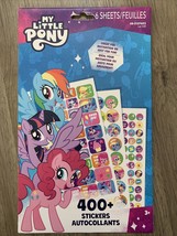 My Little Pony Sticker Pad Motivational Book 6 Sheets Licensed 400+ Stic... - £7.05 GBP