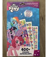 My Little Pony Sticker Pad Motivational Book 6 Sheets Licensed 400+ Stic... - £6.94 GBP