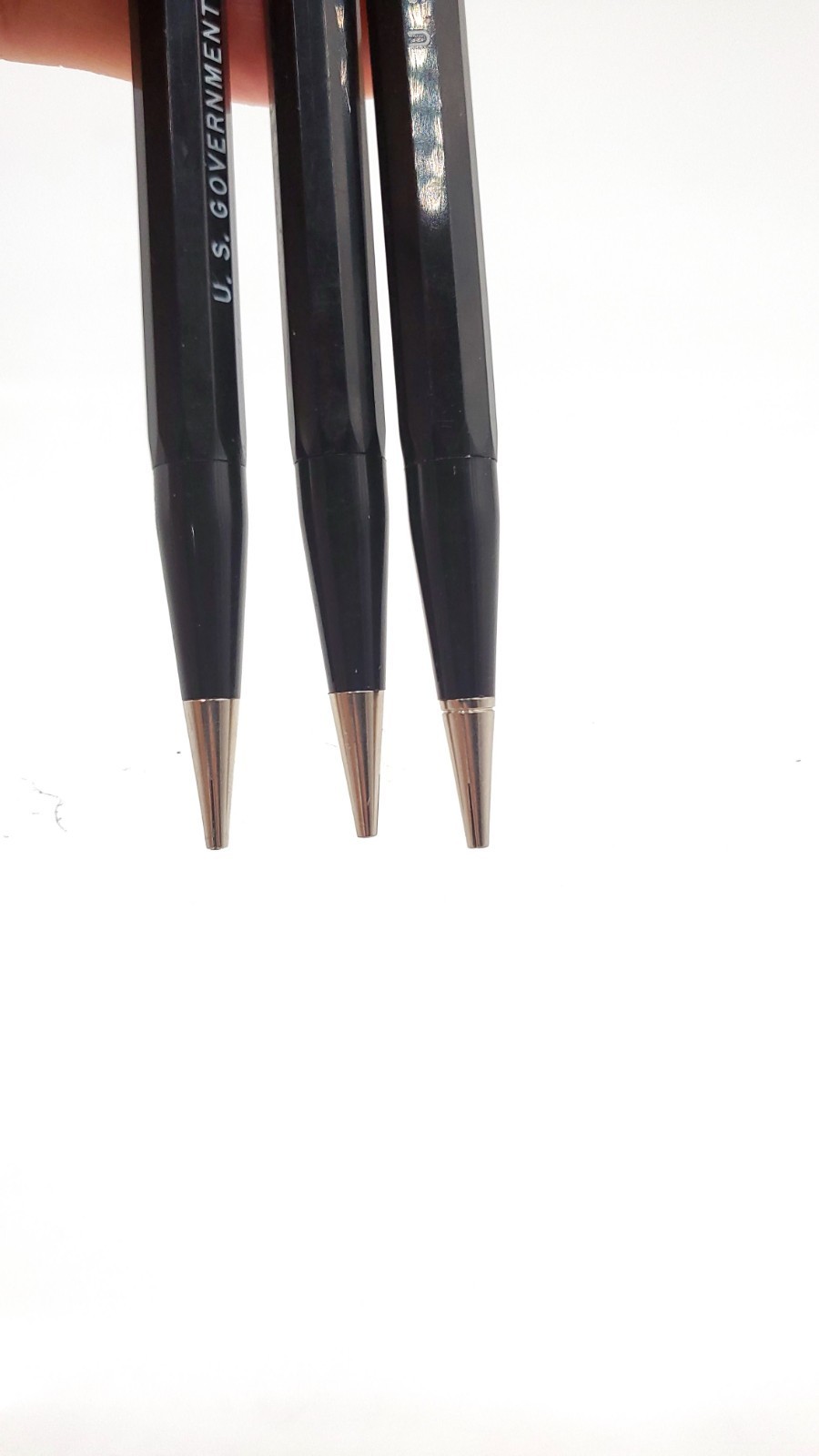 3 Vintage US Government Electrographic Pencils Mechanical  Item image 4