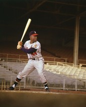 HANK AARON 8X10 PHOTO MILWAUKEE BRAVES BASEBALL MLB PICTURE 1955 BATTING - £3.82 GBP