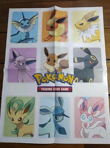 Pokemon Trading Card Game 2021 Evolution Poster 18" X 24" - $31.67