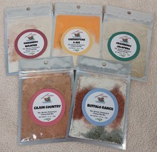 Spicy Dip Mix Collection, (5 packs) makes dips, spreads etc. FREE SHIPPING - £15.04 GBP