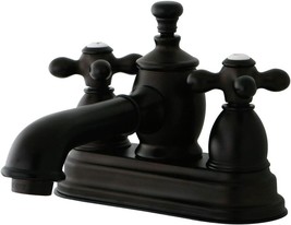 English Country 4&quot; Centerset Bathroom Faucet, 4-1/2&quot;, Oil Rubbed Bronze, - $122.92