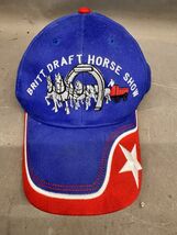 Vintage Draft Horse Show SnapBack Trucker Hat Cap Britt Iowa IA Hobo Day... - $19.39