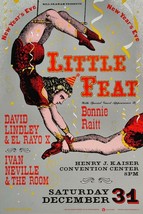 Little Feat Poster Bonnie Raitt David Lindley Ivan Neville Dec 31 - £106.02 GBP