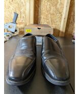 Section X size 10.5 black leather dress shoes - $44.55