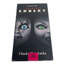 Rare Bride Of Chucky Vhs Tape 1999 Horror Child&#39;s Play Halloween Rental - £11.07 GBP