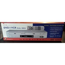 New in Box GoVideo dv2140 DVD VCR Combo with Hdmi Adapter - $514.48