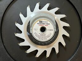 Sears Craftsman 9 3263 Carbide Tip 7&quot; Adjustable Dado Blade 16 Tooth mad... - $400.16 MXN