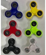 10-Qty Tri-Spinner Fidget Toy Hand Finger Spinner Multiple Colors-USA Se... - $44.98