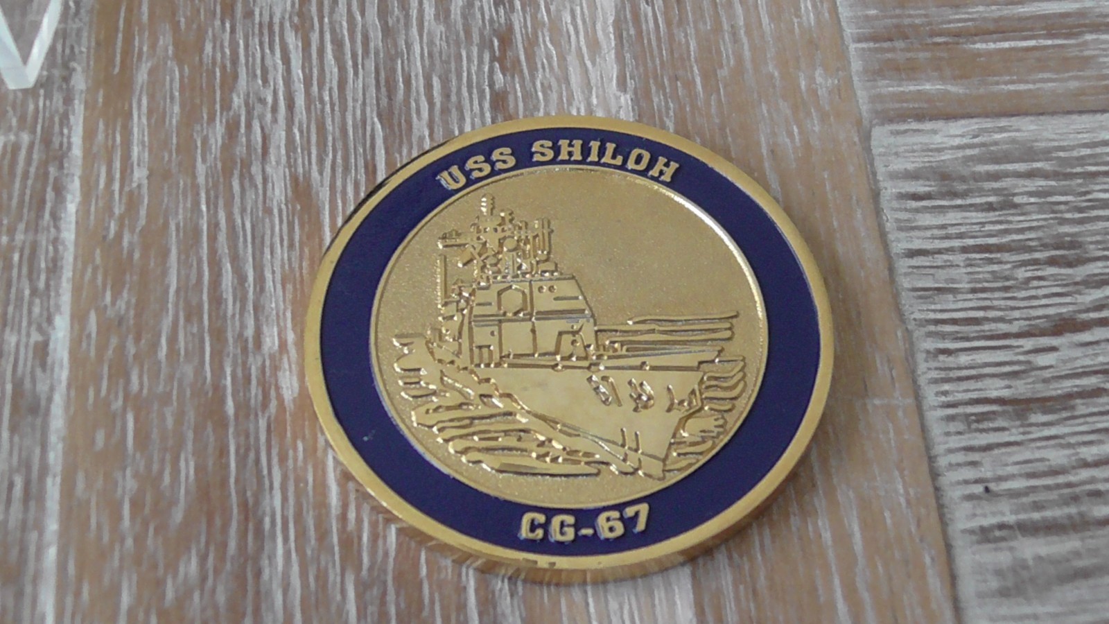 USN USS Shiloh CG-67 Guided Missile Cruiser Challenge Coin #D437 - $30.68