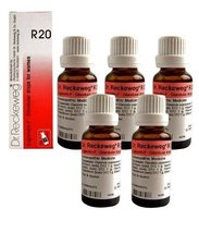 Dr.Reckeweg Germany R20 Glandular Drops For Women Pack Of 5 by Dr. Reckeweg - $32.97