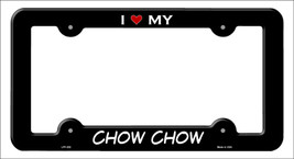 Chow Chow Novelty Metal License Plate Frame LPF-202 - $18.95