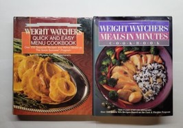 Weight Watchers Quick &amp; Easy Menu Silver Anniversary &amp; Meals in Minutes Cookbook - £12.60 GBP