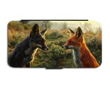 Animal Foxes iPhone 14 Pro Max Flip Wallet Case - $19.90