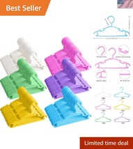 Versatile 100-Piece Baby Hangers - Lightweight Plastic Design for Easy H... - $45.00