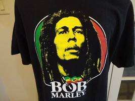 Black 2013 Zion Rootswear Bob Marley Reggae Cotton T-shirt Adult XL Very Nice  - £12.17 GBP