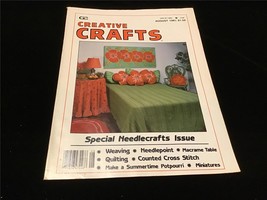 Creative Crafts Magazine August 1981 Weaving, Needlepoint, Macrame, Quilting - £8.01 GBP