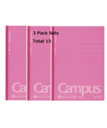 Kokuyo CAMPUS Notebook B5 Dotted B-Rule (6mm) 30-Sheet, 5-Pack 3Set 15books - $45.00