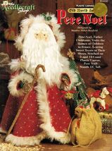13" Old World Santa France Pere Noel Father Christmas Plastic Canvas Pattern - $13.99
